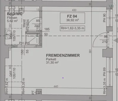 1-Zimmer-Wohnung mieten in Baden – 36 m², € 600 – Bild 11 von 11