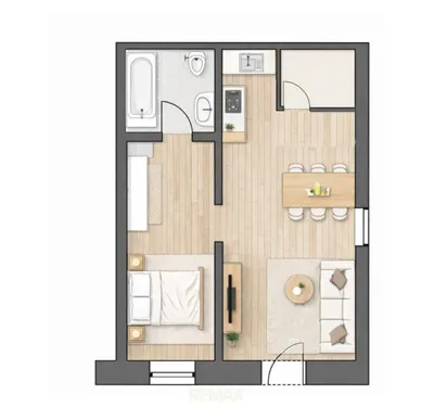 1-Zimmer-Wohnung mieten in Imst – 47 m², € 800 – Bild 12 von 12