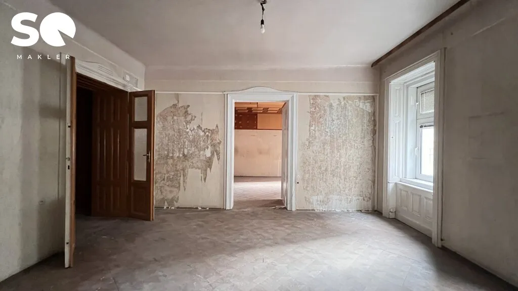 #SQ - RUHIGE, SANIERUNGSBEDÜRFTIGE 3 ZIMMER ALTBAUWOHNUNG MITTEN IM 6ten /HAUS DES MEERES - TOP 2 - Ansicht 2
