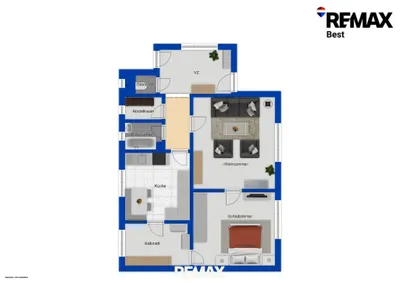 2-Zimmer-Haus kaufen in Mistelbach – 76 m², € 149.000 – Bild 18 von 19