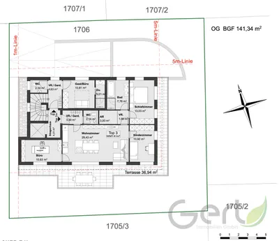 Grundstück kaufen in Salzburg Stadt – 456 m², € 1.548.000 – Bild 3 von 7