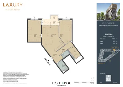 3-Zimmer-Wohnung kaufen in Wien – 88,6 m², € 531.900 – Bild 18 von 19