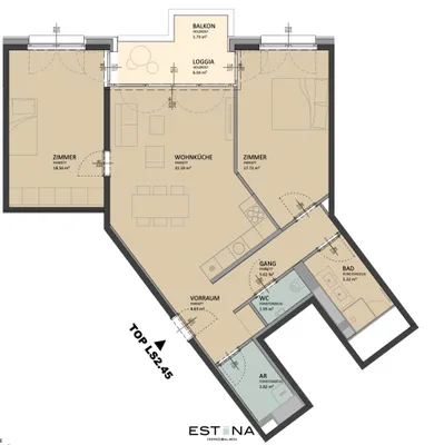 3-Zimmer-Wohnung kaufen in Wien – 88,6 m², € 531.900 – Bild 19 von 19