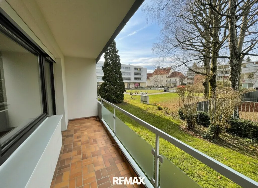 Top-Lage in Klagenfurt: Großzügige 3,5-Zimmer-Wohnung mit Balkon und Loggia am Fuße des Kreuzbergls - Ansicht 2