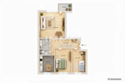 3-Zimmer-Wohnung kaufen in Wien – 72 m², € 549.000 – Bild 11 von 12
