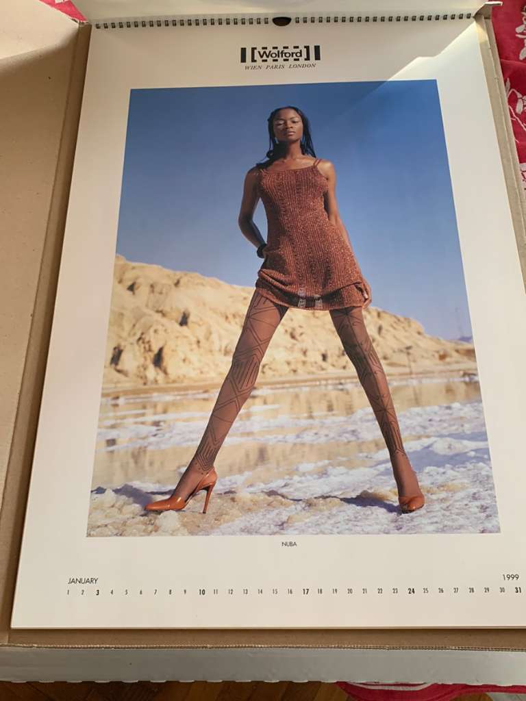 Wolford Calendar 1999 Sammlerst ck Ft. Helmut Newton Erotik 229