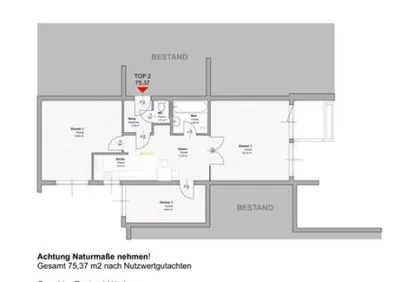 3-Zimmer-Wohnung mieten in Graz – 75,37 m², € 977 – Bild 10 von 10