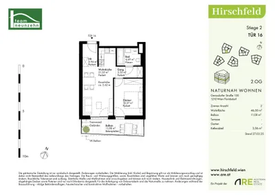 Immobilie kaufen in Wien – 46 m², € 244.000 – Bild 21 von 21