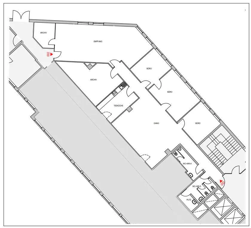 Repräsentatives Büro am Winterhafen - Ansicht 3