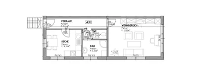 2-Zimmer-Wohnung mieten in Graz – 47 m², € 572 – Bild 5 von 5