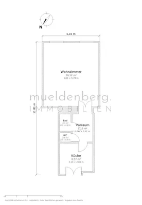 1-Zimmer-Wohnung mieten in Wien – 46 m², € 735 – Bild 22 von 22