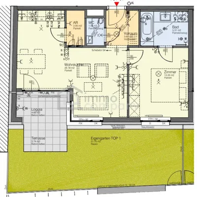 2-Zimmer-Wohnung mieten in Wien – 51 m², € 1.650 – Bild 25 von 26