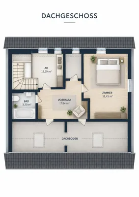 5-Zimmer-Haus kaufen in Baden – 155 m², € 478.000 – Bild 11 von 12