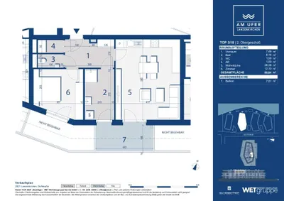 2-Zimmer-Wohnung kaufen in Wiener Neustadt Land – 59,84 m², € 300.100 – Bild 7 von 7