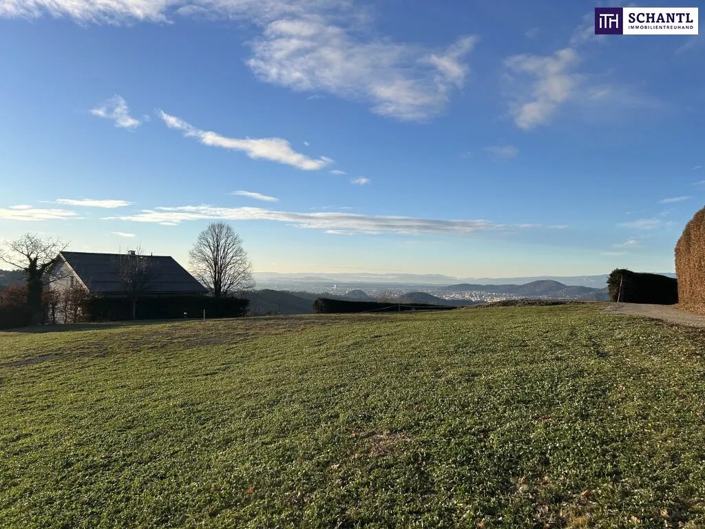 Ihr Platz für Visionen - Exklusives Panoramagrundstück in der Steiermark mit unvergleichlicher Aussicht. Jetzt Besichtigungstermin vereinbaren! - Widok 2