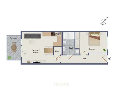 2-Zimmer-Wohnung kaufen in Graz – 47,23 m², € 170.000 – Bild 2 von 14