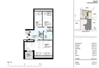 4-Zimmer-Wohnung kaufen in Linz – 101,18 m², € 749.000 – Bild 9 von 17