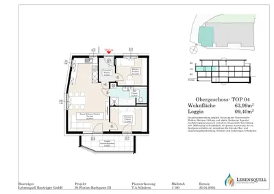 3-Zimmer-Wohnung kaufen in Linz Land – 63,99 m², € 309.000 – Bild 21 von 21