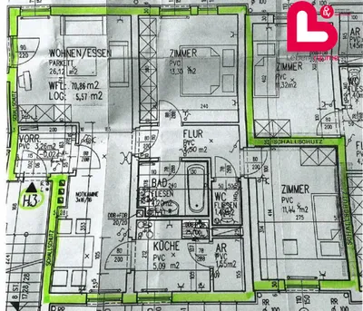 3-Zimmer-Wohnung mieten in Urfahr-Umgebung – 76,43 m², € 833 – Bild 14 von 14