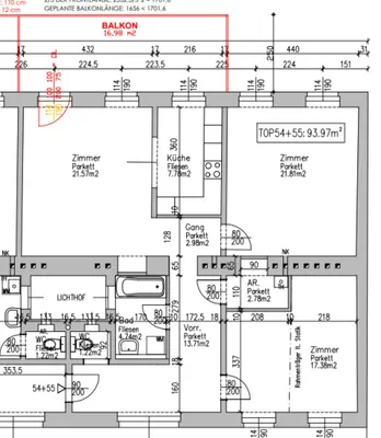 3-Zimmer-Wohnung kaufen in Wien – 93,97 m², € 649.000 – Bild 19 von 19