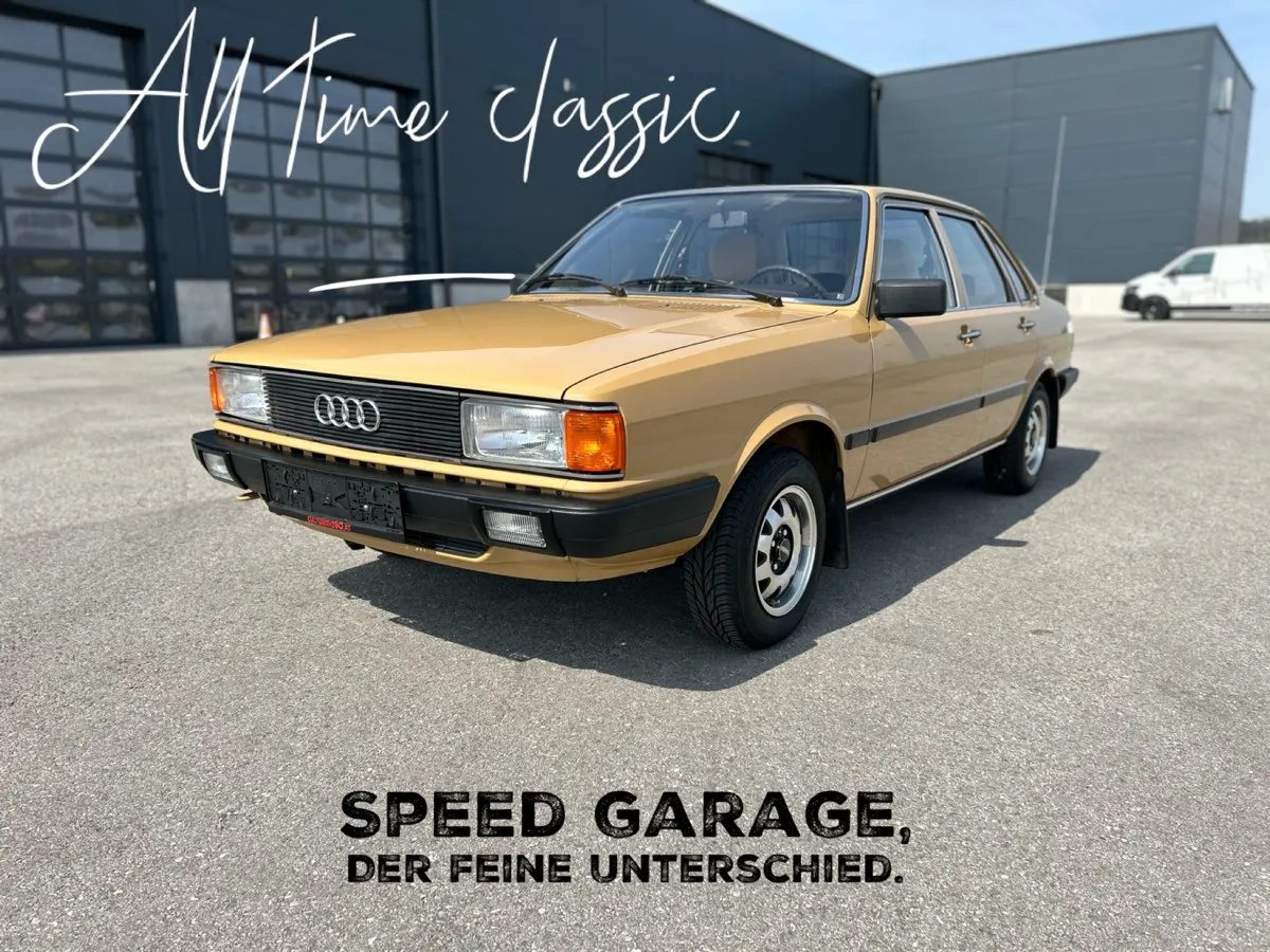 Audi 80 LS, 1 BESITZ, HISTORISCHE ZULASSUNG, WERTGUTACHTEN, COLORADOBEIGE