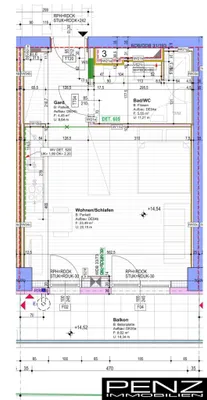 1-Zimmer-Wohnung kaufen in Linz – 35 m², € 289.000 – Bild 11 von 11