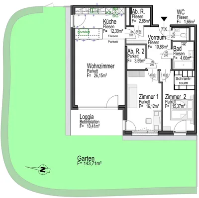 3-Zimmer-Wohnung kaufen in Wien – 93 m², € 519.500 – Bild 7 von 10