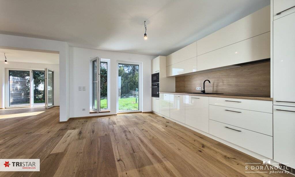 LETZTES HAUS! ++ 5-Zimmer-Haus mit Eigengarten ++ SÜD+OST+WEST ++ 2 Terrassen ++ Photovoltaik + Wärmepumpe ++ Küche ++ PKW Stellplatz ++ Nähe U6 Perfektastraße 1230 Wien ++ - Ansicht 3