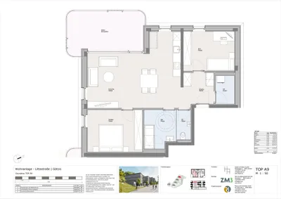 3-Zimmer-Wohnung kaufen in Feldkirch – 75,97 m², € 589.000 – Bild 7 von 7