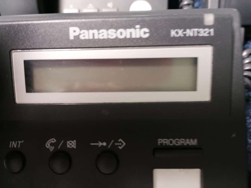 Telefon Panasonic KX-NT321 schwarz Systemtelefon für Telefonanlage, € 18,-  (3430 Tulln an der Donau) - willhaben