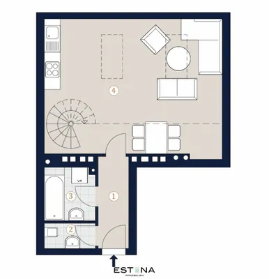 2-Zimmer-Wohnung kaufen in Wien – 77,62 m², € 519.000 – Bild 11 von 12