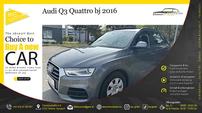 Audi Q3 *2.0TDI*Quattro*BI-Xenon*Kamera*Tempomat*Navi...