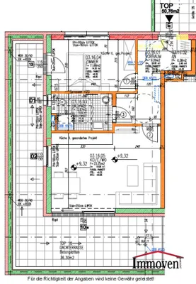 2-Zimmer-Wohnung mieten in Graz – 51 m², € 734 – Bild 17 von 17