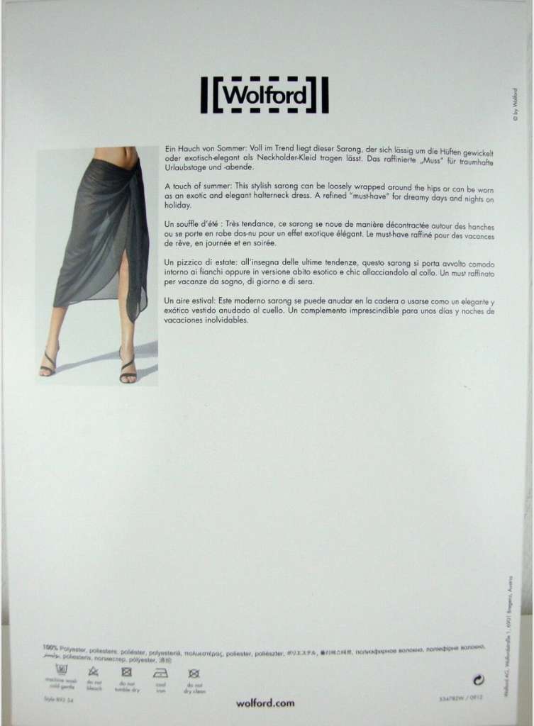 Wolford Pareo Sarong Rot ONESIZE 25 1190 Wien willhaben