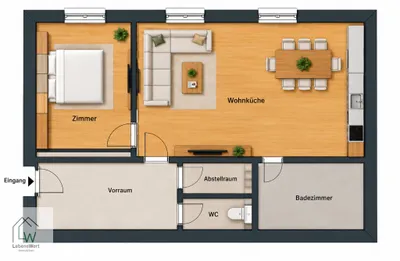 Wohnung mieten in Wien – 57 m², € 1.231 – Bild 10 von 10