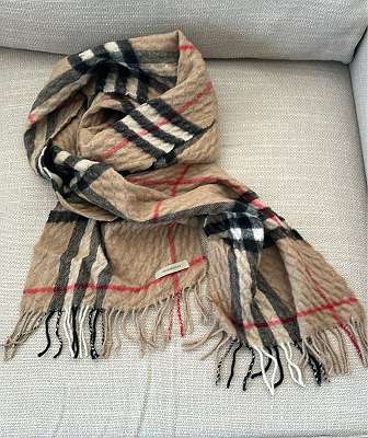 Burberry schal discount 190 x 70