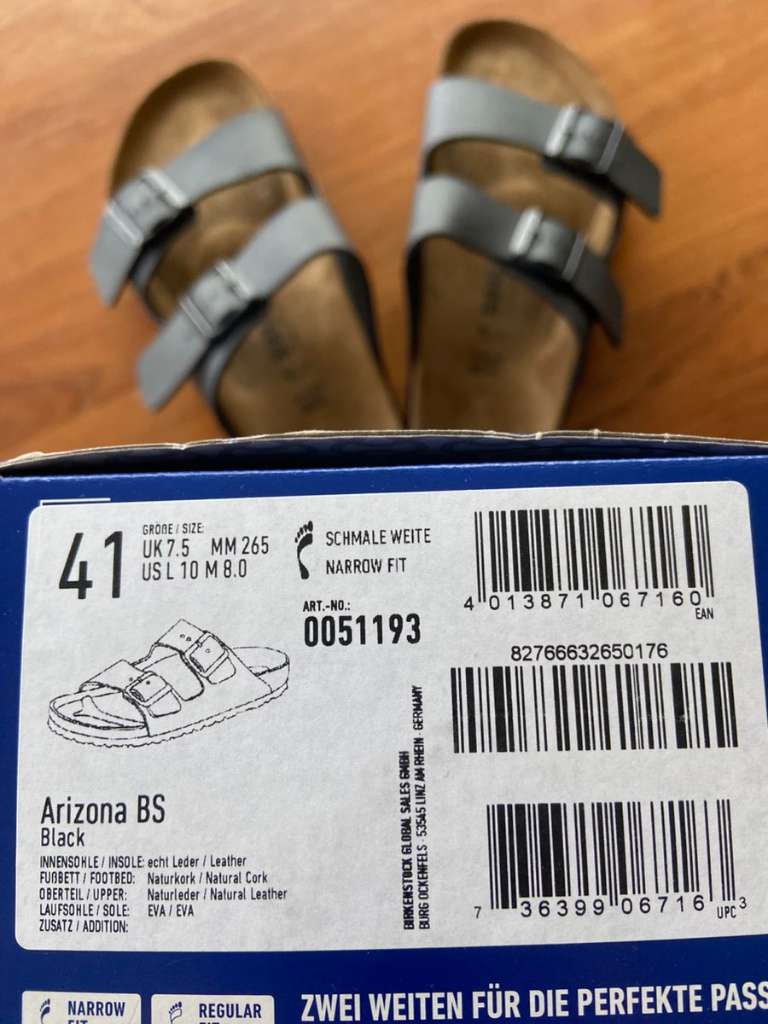 Birkenstock Arizona, Gr. 41, neu und ungetragen store