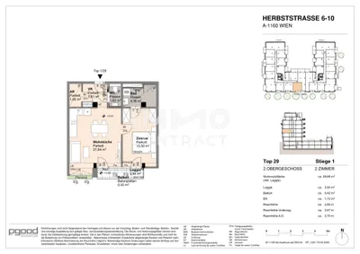 2-Zimmer-Wohnung kaufen in Wien – 46,87 m², € 331.500 – Bild 11 von 11