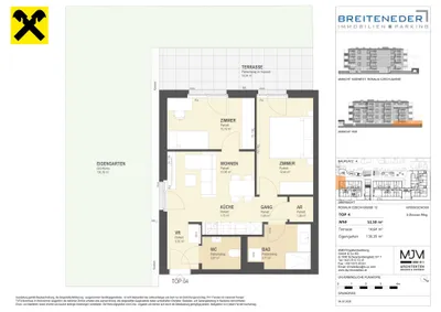 3-Zimmer-Wohnung kaufen in Korneuburg – 54,99 m², € 413.050 – Bild 8 von 8