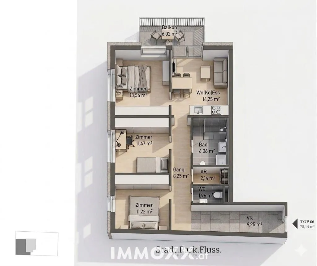 Wohnung – Kainbach bei Graz, Neudörfl - Ansicht 3