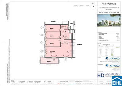 4-Zimmer-Wohnung mieten in Wien – 93,95 m², € 1.552 – Bild 11 von 11
