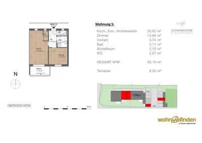 2-Zimmer-Wohnung kaufen in Weiz – 55,19 m², € 205.450 – Bild 5 von 10