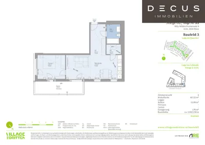 2-Zimmer-Wohnung mieten in Wien – 60,22 m², € 1.349 – Bild 14 von 14