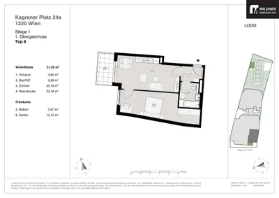 3-Zimmer-Wohnung kaufen in Wien – 62,71 m², € 495.844 – Bild 19 von 26