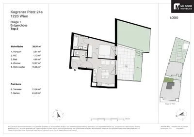 3-Zimmer-Wohnung kaufen in Wien – 62,71 m², € 495.844 – Bild 13 von 26