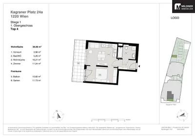 3-Zimmer-Wohnung kaufen in Wien – 62,71 m², € 495.844 – Bild 15 von 26