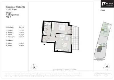 3-Zimmer-Wohnung kaufen in Wien – 62,71 m², € 495.844 – Bild 17 von 26