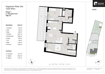 3-Zimmer-Wohnung kaufen in Wien – 62,71 m², € 495.844 – Bild 23 von 26