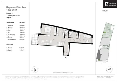 3-Zimmer-Wohnung kaufen in Wien – 62,71 m², € 495.844 – Bild 16 von 26