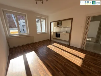1-Zimmer-Wohnung mieten in Sankt Pölten – 37,27 m², € 498 – Bild 1 von 8